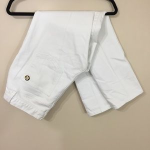 Tory Burch White Slouchy Slim Jeans Size 29